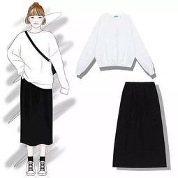 開學(xué)季新風(fēng)尚 40套小清新校園風(fēng)服裝繪制圖鑒